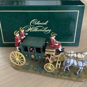 Lang and Wise Colonial Williamsburg Randolph Carriage NIB (sealed!)